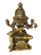 Goddess Saraswati Playing Veena Sculpture Idol Showpiece Sbs103