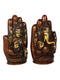 Pair Of Goddess Lakshmi & Ganesha Brass Statue Lgbs131