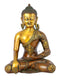 Brass Meditating Buddha Idol Showpiece Statue Bbs295