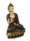 Brass Buddha Idol With Sacred Kalash Statue Bts174