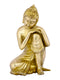 Brass Thinking Buddha Idol Showpiece