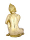 Brass Thinking Buddha Idol Showpiece