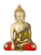 Bhumisparsha Buddha Brass Statue Fengshui Showpiece