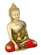 Bhumisparsha Buddha Brass Statue Fengshui Showpiece