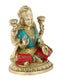 Goddess Lakshmi Ji Idol Sitting On Beautiful Pedestal Statue Lts123