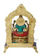 Goddess Laxmi Ji Statue Sitting On Singhasan Sculpture Figurine Lts124