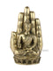 Brass Palm Shakyamuni Buddha Idol Showpiece Bbs302