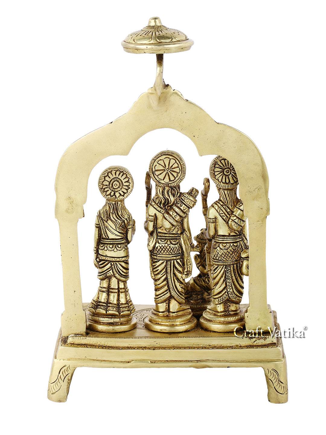 Ram Darbar Statue God Ram Sita Laxman Hanuman Singhasan Showpiece Rdbs103