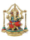 Ganesha Brass Idol Diya Oil Lamp Stand Showpiece Gts239