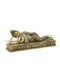 Brass Reclining Resting Buddha Idol Showpiece Statue Bbs299