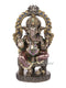 Ganesha Sitting On Throne Resin Statue Kc299