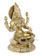 Brass Sitting Lakshmi Maa Idol Murti Statue Lbs111