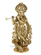 Large Krishna Brass Idol Statue For Daily Worship Kbs161