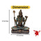 Resin Sacred Statue of Lord Shiva Handmade Figurine