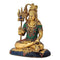 Blessing Shiva Brass Statue