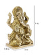 Brass Lakshmi Ganesh Saraswati Idol (4.1 Inches Height), Lgbs182