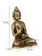 Brass Blessing Buddha Statue With Sacred Kalash Bbs261