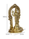 Goddess Lakshmi Standing Posture Brass Statue Lbs119