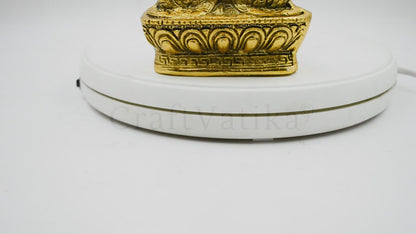 Metal Blessing Buddha Idol Showpiece Bbs309