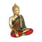 Tibetan Feng Shui Buddhism Brass Statue 