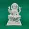 Marble Made Goddess Lakshmi Statue Diwali Puja Figurine