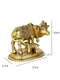 Brass Kamdhenu Cow And Calf Idol Statue C0ABS106