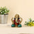 Small Statue Of Lord Ganesha In Solid Brass With Stone Work Gts193