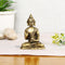 Brass Blessing Buddha Statue With Sacred Kalash Bbs261