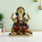 Large Lord Ganesh Idol Handcarved Colorful Statue Gts217