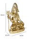 Brass Lord Shiv Shankar Murti Showpiece Shbs155