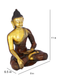 Brass Ashtamangal Buddha Idol Decorative Statue Bbs287