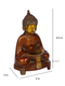 Brass Meditating Buddha Idol Showpiece Tealight Candle Holder Bbs289