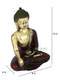 Brass Bhumispara Buddha Idol With Scared Kalash Statue Bbs232