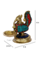 Brass Pair Of Peacock Diya Stand Showpiece Dfts117