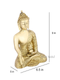 Handmade Brass Statue Of Shakyamuni Buddhismi Buddha Bbs247