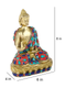 Brass Blessing Buddha Decorative Figurine Bts184