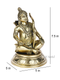 Ram Lalla Rare Statue Of Pure Brass Worship Idol Rdbs110