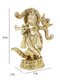 Large Brass Krishna Om Idol Kbs121