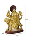 Brass Goddess Durga Idol Dbs101