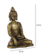 Brass Buddha Statue With Sacred Kalash Showpiece Bbs263