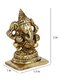 Mini Blessing Ganesh Brass Statue Gbs199