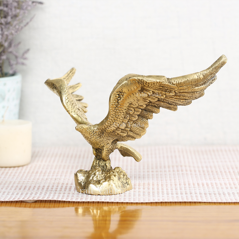 Brass Eagle Decorative Showpiece Dfbs167