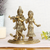 Brass Radha Krishna Murti Idol Statue Rkbs120