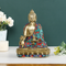 Brass Lord Buddha Idol Spiritual Statue Bts183