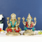 Brass Laxmi Ganesh Set Idol Murti Showpiece Lgbs140